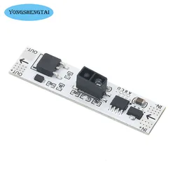 Module capacitif de commutateur tactile 5V 24V 3A LED, lampes de commande de gradation, composants actifs, capteur manuel de balayage de courte Distance 