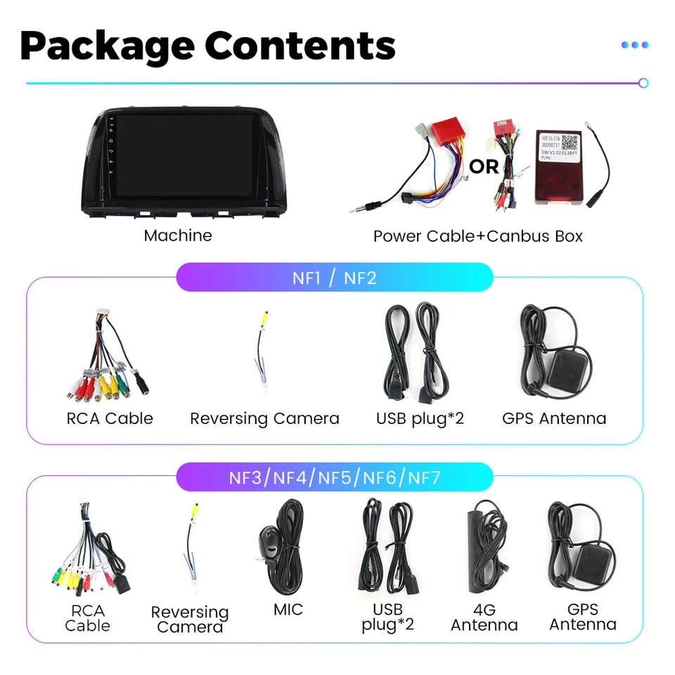 NF 7862S Android 13 Split Screen for Mazda CX5 CX-5 CX 5 2012-2017