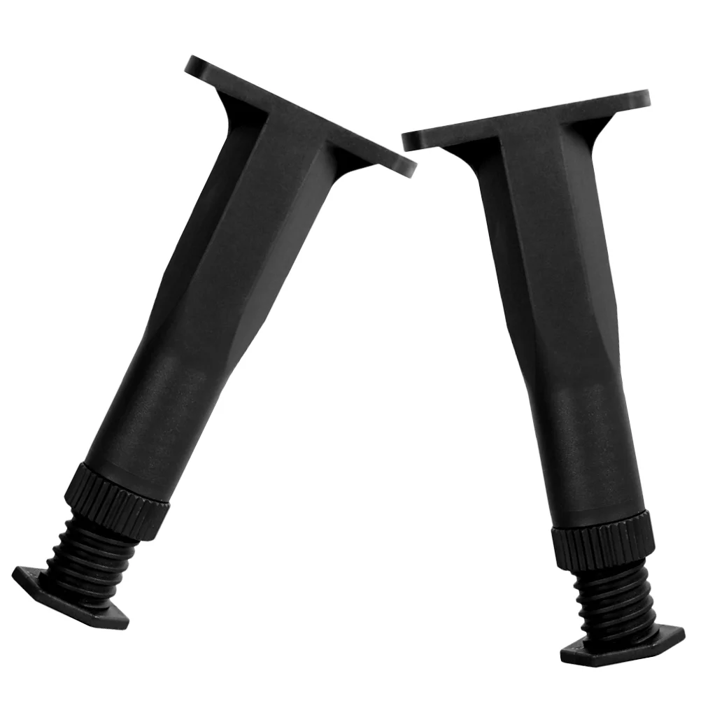 

2 Pcs Steel Bed Frame Support Legs Bedframe Adjustable Furniture under Mattress
