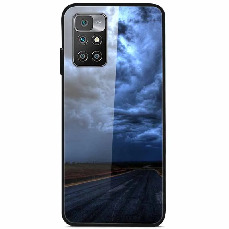 Space Starry Tempered Glass Phone Case - Durable Protective Cover