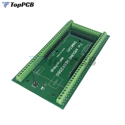 DIN Rail Mount Screw Terminal Block Adapter Module (Only Board)