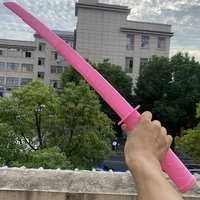 3D kids Gravity Knife Katana Stretchable Cos Decompression Creative Retractable Toy 3D Printing Gravity Sword Gifts For Friend 2