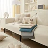 Waterproof Sofa Cover Not-slip Corner Sofas Mat For Living Room Washable Chair Slipcover Pet Kid Mat For 1/2/3/4 Seat Home Decor 2