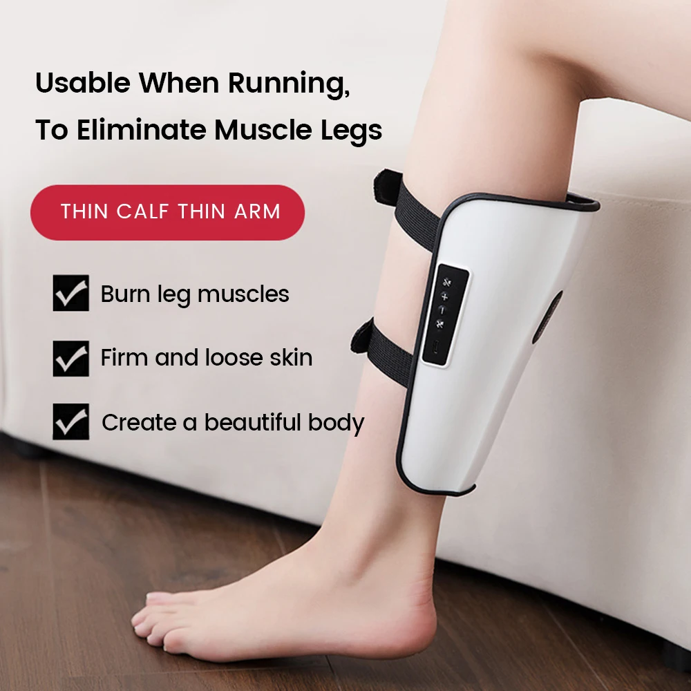 EMS Calf Massager Leg Slim Cellulite Removal Hot Compress Varicose