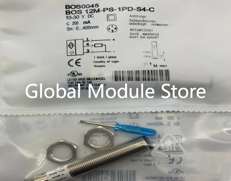 

SensorBOS0045 BOS 12M-PS-1PD-S4-C Brand New Photoelectric Switch Sensor In Stock Fast Delivery
