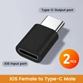 Black 2pcs ios to c