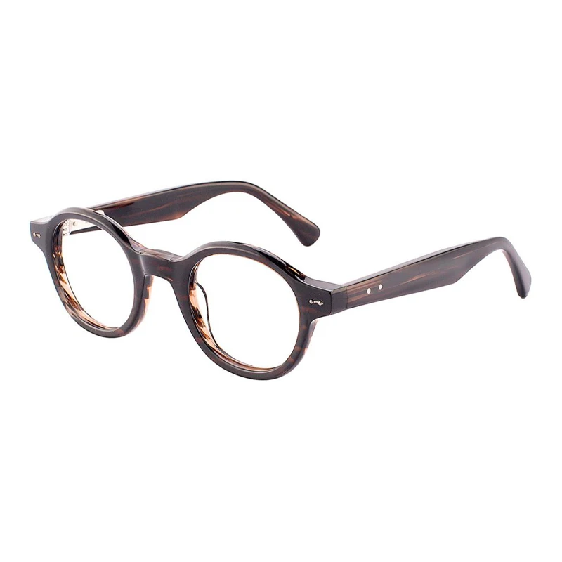 BLUEMOKY Retro Runde Brillen Kreis Progressive Brillen für Unsiex Anti Blue Ray Photochromic – Detail 8
