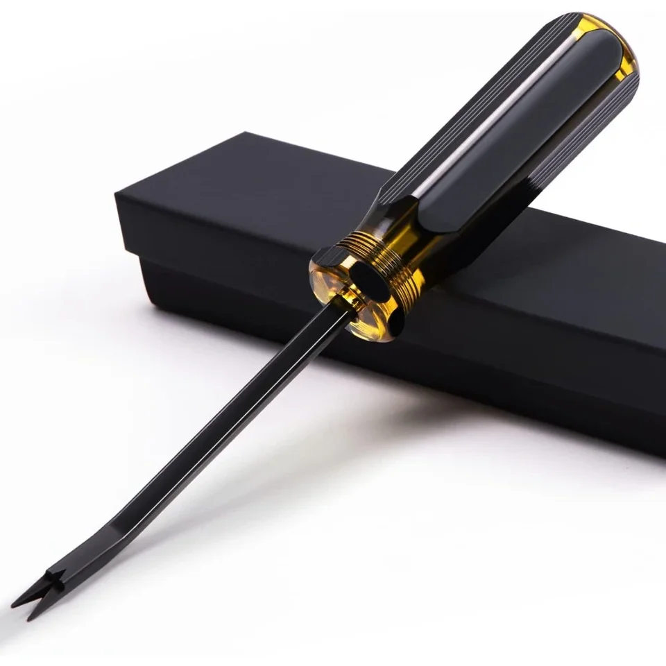 Premium Upholstery Nail Puller Tool with Dual Prongs