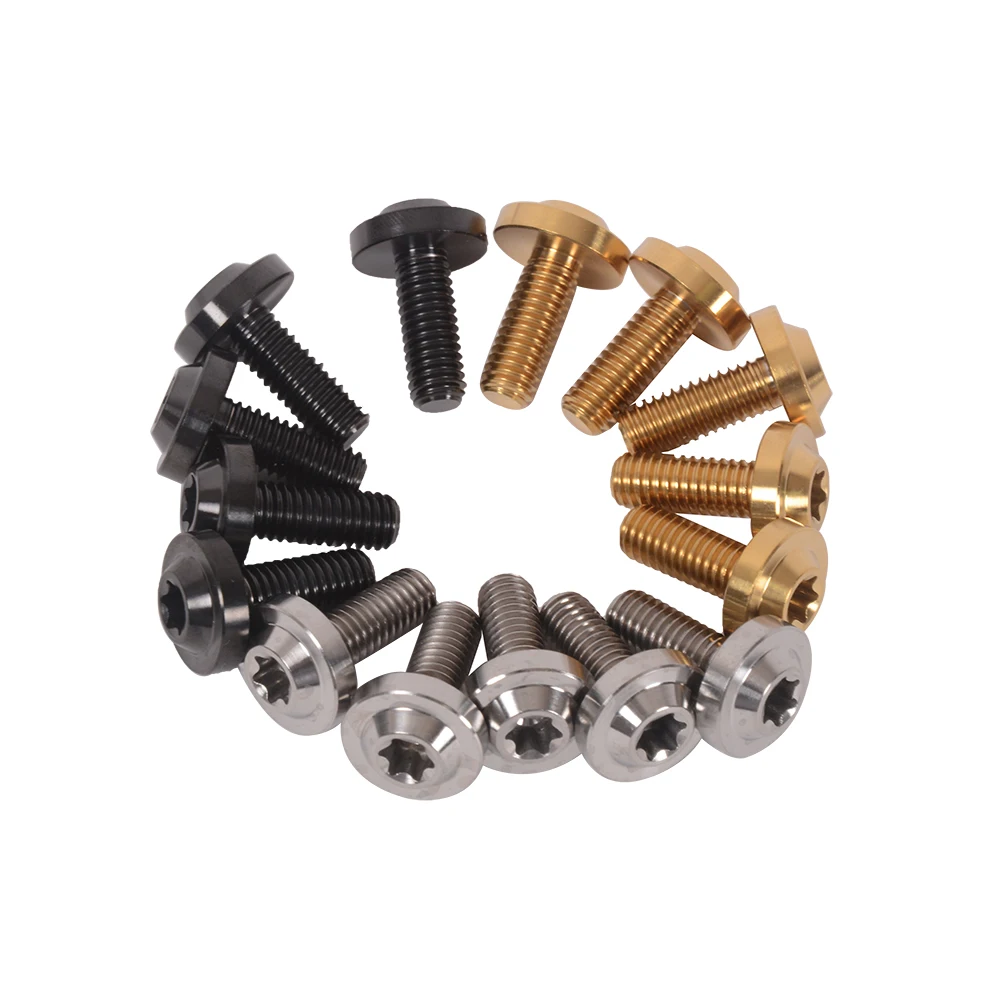 

Motorcycle Windscreen Bolts Accessories Titanium Screws 4pcs M6*14mm