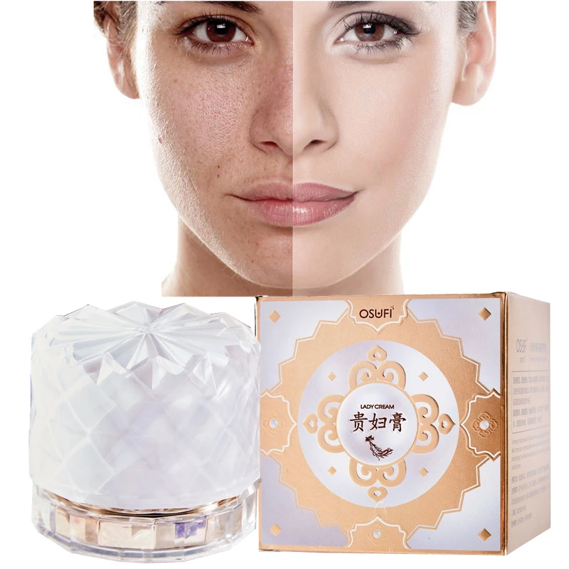 Facial Whitening Moisture Replenishment Refreshing Face Cream Quarantine Foundation Make-Up Brighten Skin Tone Nourish 50g