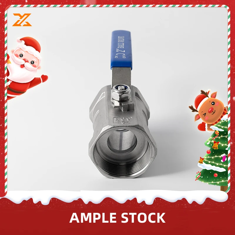 201/304/316 stainless steel one-piece ball valve/internal threaded ball valve/tap valve switch 4 minutes 6 minutes ball valve