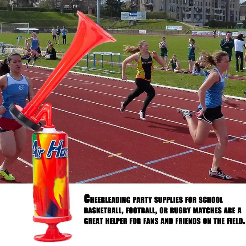 Football Stadium Horn Soccer Game Horn Handheld Soccer Air Cheering Loud Voice Cheering With Loud Voice For Air Pump