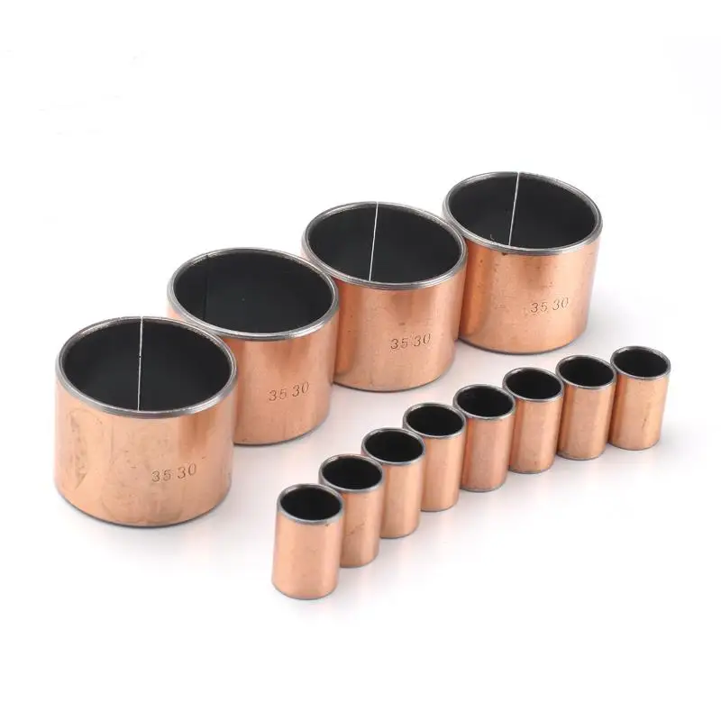 10 Pieces 10mm Length Oilite Bushing 10mm ID 12mm OD SF-1 Bearing Sleeves 