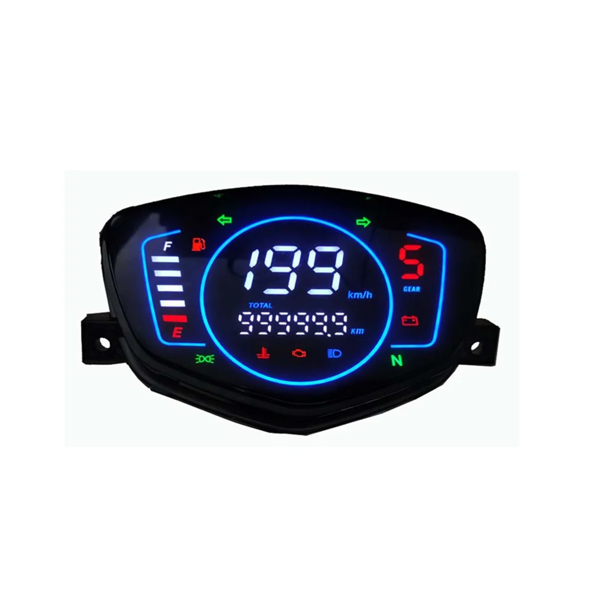 

For Yamaha L135 LYMC8 LYM110 Motorcycle LED Speedometer Tachometer Odometer Instrument Assembly Digital Meter