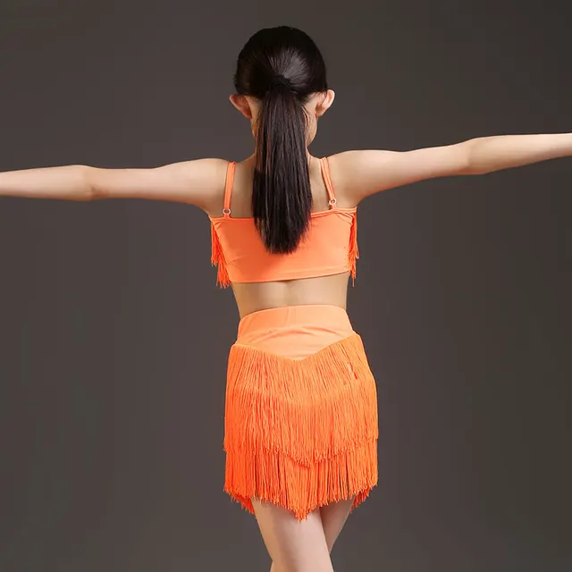 Ballo Latino Maglia Monospalla Bimba Body Senza Maniche Bambina