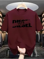 Nouvelle tendance 2026 : T-shirts mode homme et femme, T-shirts noirs, T-shirts d'été confortables, T-shirts à manches courtes de marque tendance 2