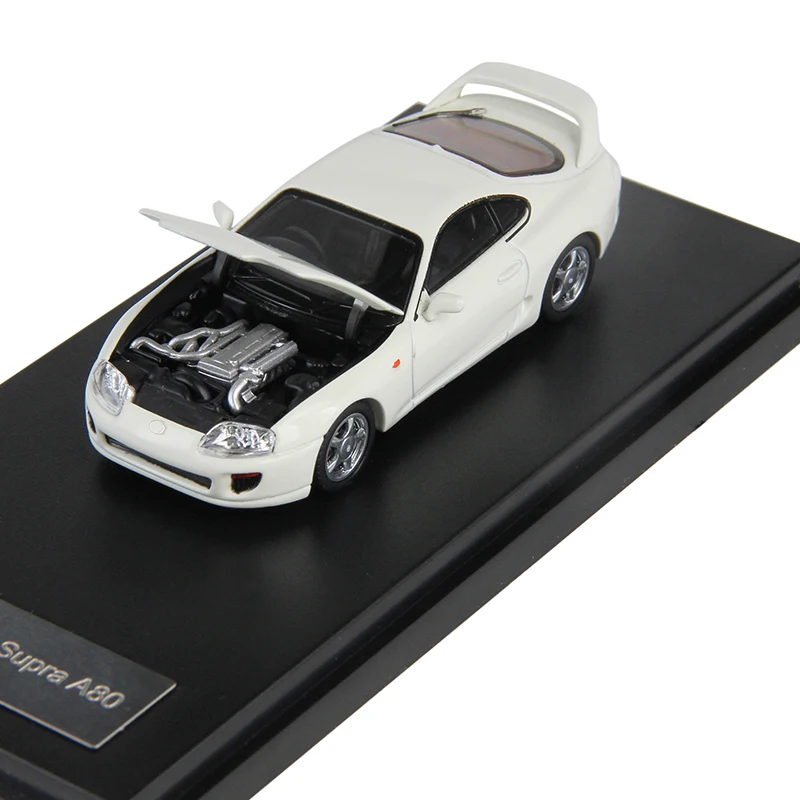 LCD 1:64 Bull Devil Supra A80 Black White Silver Red JDM