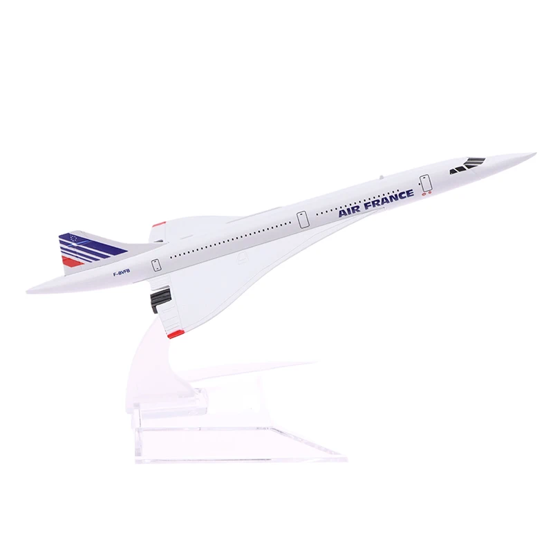 1:400 Concorde Air France Airplane Model Airliner Alloy Diecast Air Plane Model Toys Collection Home Decor Miniatures 2