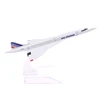1:400 Concorde Air France Airplane Model Airliner Alloy Diecast Air Plane Model Toys Collection Home Decor Miniatures 2