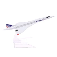 1:400 Concorde Air France Airplane Model Airliner Alloy Diecast Air Plane Model Toys Collection Home Decor Miniatures 2