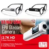 2.7K HD Glasses Camera WiFi Mini Digital Camera 0.96inch IPS Screen Video Shooting Micro-camera 250mAh Battery Eyeglasses Camera 1