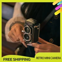 Retro Mini Camera Ccd Retro Dual Reflex Camera Chuzhao Old Photos Streaming Accessories Customied Camera Photography For Gift 1