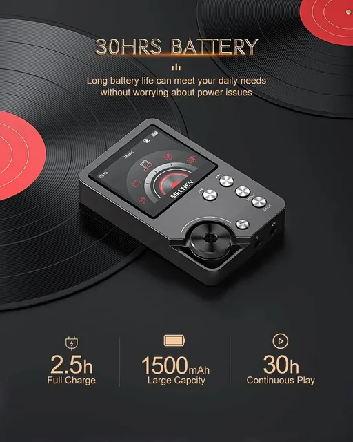 MECHEN-M30 HiFi MP3 Player 6