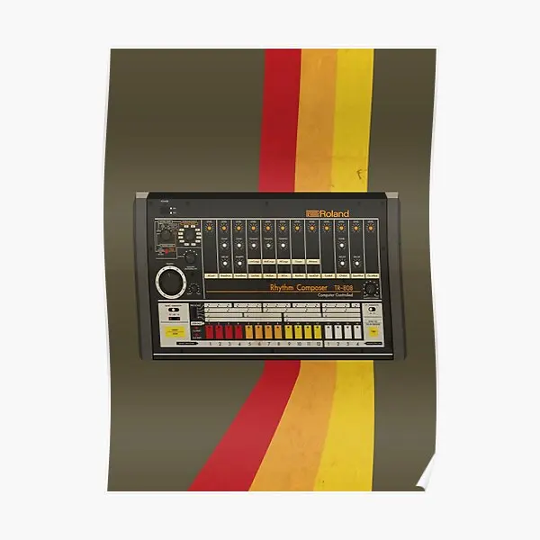 

Tr 808 плакат, картина, Современная винтажная комната, картина, печать, Декор, забавное настенное украшение, искусство, роспись, дома, без рамки