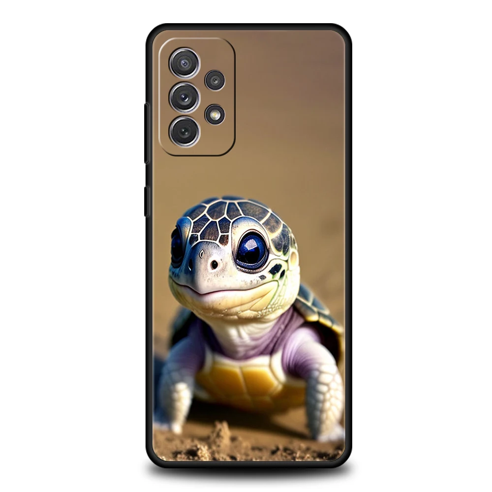 Adorable Turtle Soft Shell Phone Case