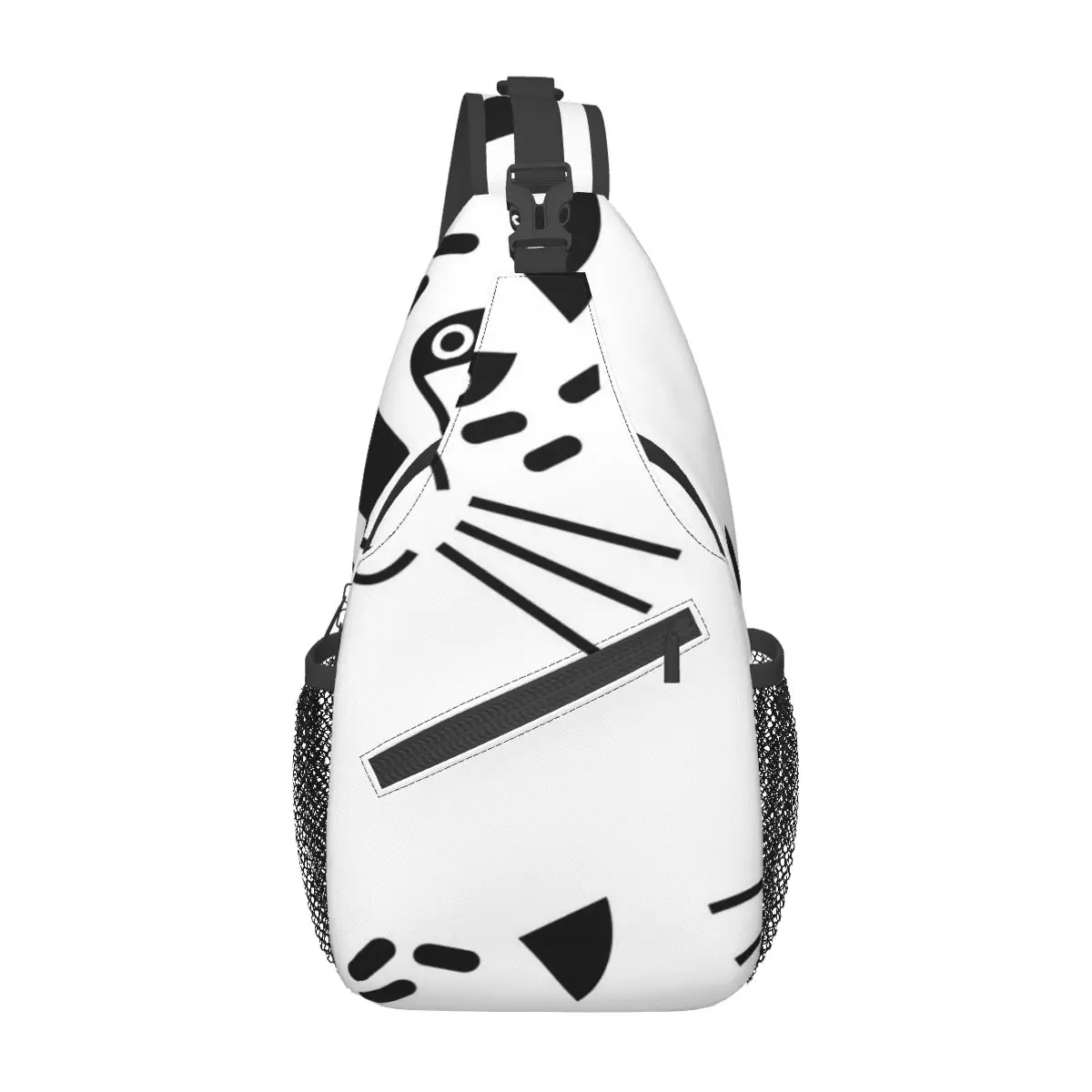 

Tiger Classic Chest Bag Retro Polyester fabric Daily Cross chest bag Multi-Style