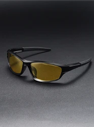 Vintage - Inspired Unisex Portable Durable Glasses (YELLOW)