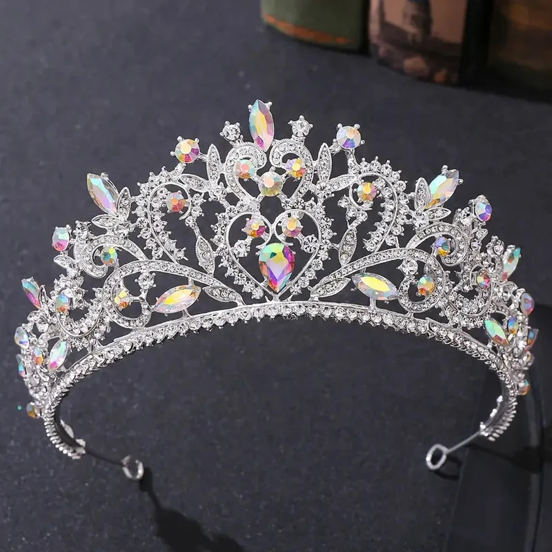 Brides Tiara Balok Crown Diamond Princess Tiara Hair Wedding Styling Gown Headband Accessories hair accessories bridal hair accessories crown headband