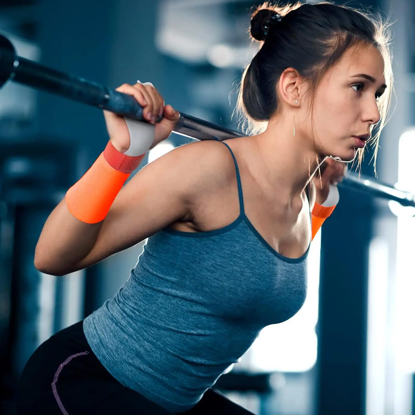 1 set Gymnastics Grips Wristbands Sets for Girls Youth Kids Gymnastic Hand Grips Gymnastic Bar Palm Protection Wrist Support