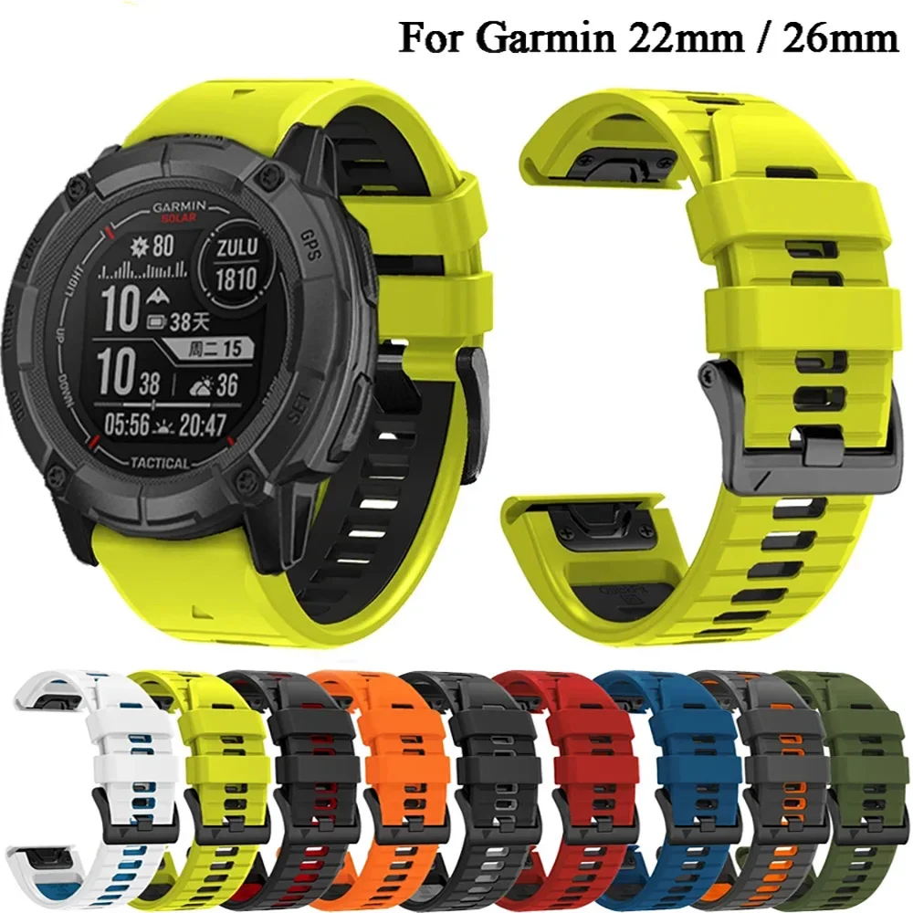 Enhanced Watch Band Strap for Garmin Tactix and Enduro Series - Premium Quickfit Accessories