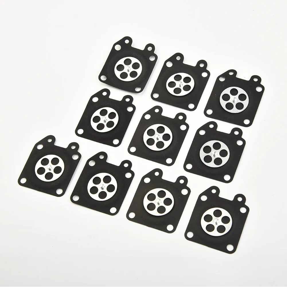 

Rubber Carburetor Carb Replacement Metering Diaphragm Repair Kit 10pcs Chainsaw Parts 95-526-9 95-526-9 Black Car