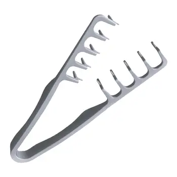 Pettine per capelli volumizzante a denti larghi Strumenti per arricciare Texture soffice per uomo Ideale per tutti i tipi di capelli Strumenti per acconciature