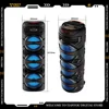 ZQS8301 02 08 09RGB Wireless 40W High Power Bluetooth High Sound Quality Long Battery Life Stage Speakers LED Light Multimedia 1