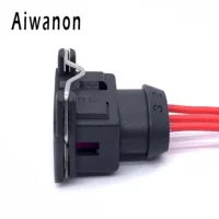 ชุดเซ็นเซอร์ความเร็วรอบมอเตอร์รถยนต์ 3 ขา 3.5 มม. 828840-1 ชุดสายไฟพร้อมขั้วต่อปลั๊กตัวเมีย สำหรับ EV1 443906233 5