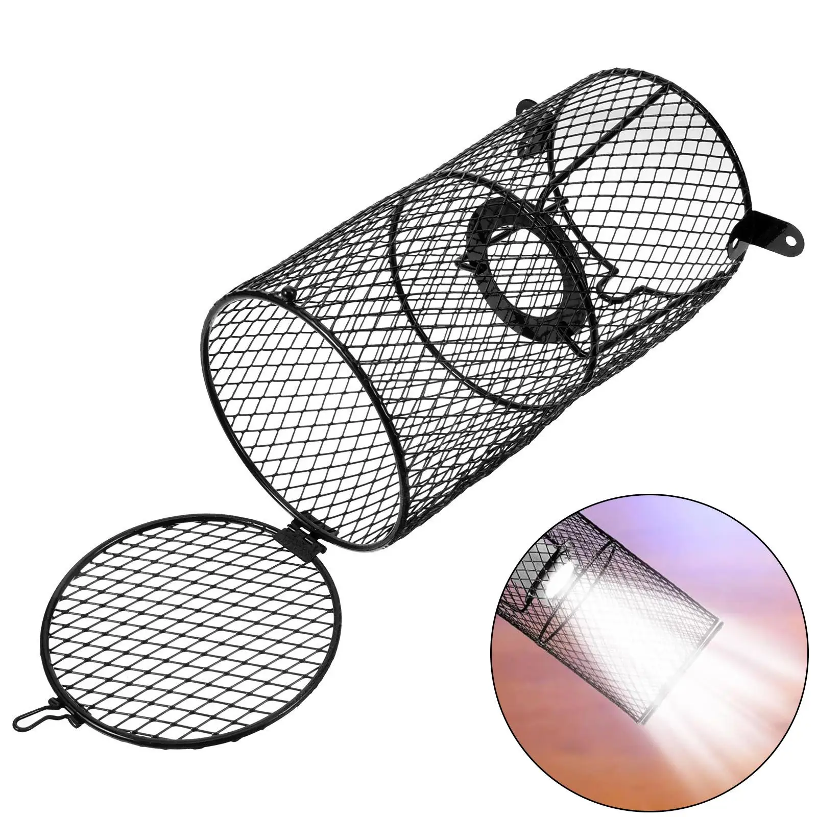 Reptile Anti Scalding Net,Reptile Lamp Shade,Iron Reptile Heating Lamp Shade,Reptile Supplies,Reptile Lampshade,Pet Lampshade