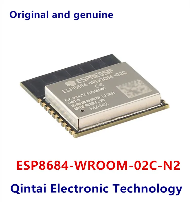 

Original ESP8684-WROOM-02C-N2 32bit RISC-V MCU 2.4GHz Wi-Fi ESP8684 02C-N2