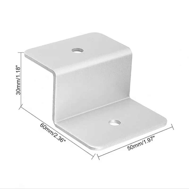 aluminio kit de montagem telhado plano 02
