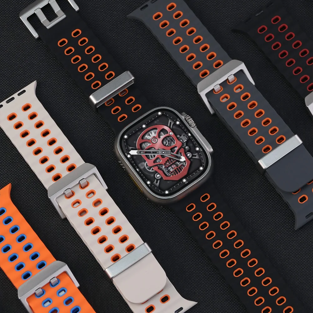 รูปสินค้า สายซิลิโคนระบายอากาศ iWatch Ultra 45-49mm ใส่ได้ทุกรุ่น