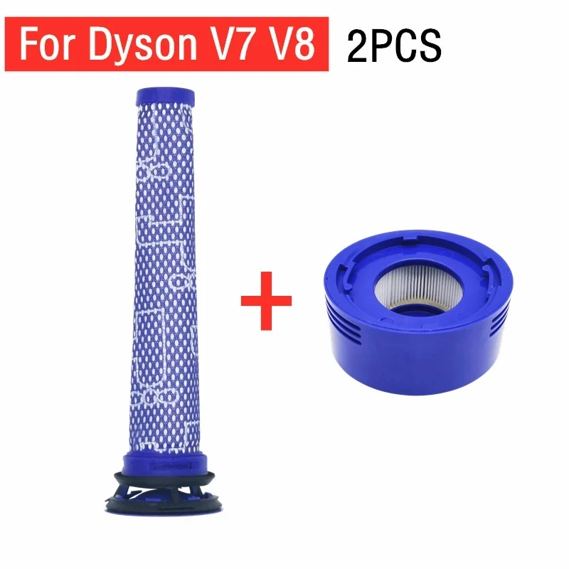 

Pre Filter + HEPA Post-Filter Kit for Dyson V7 V8 Vacuum Replacement Pre-Filter and Post- Filter Accessories