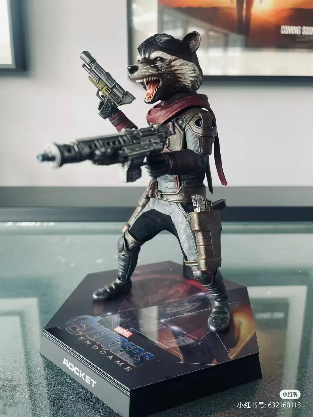 MMS548 ホットトイズ 『エンドゲーム』 1/6 フィギュア　ロケット ムービー・マスターピース】『アベンジャーズ／エンドゲーム』1