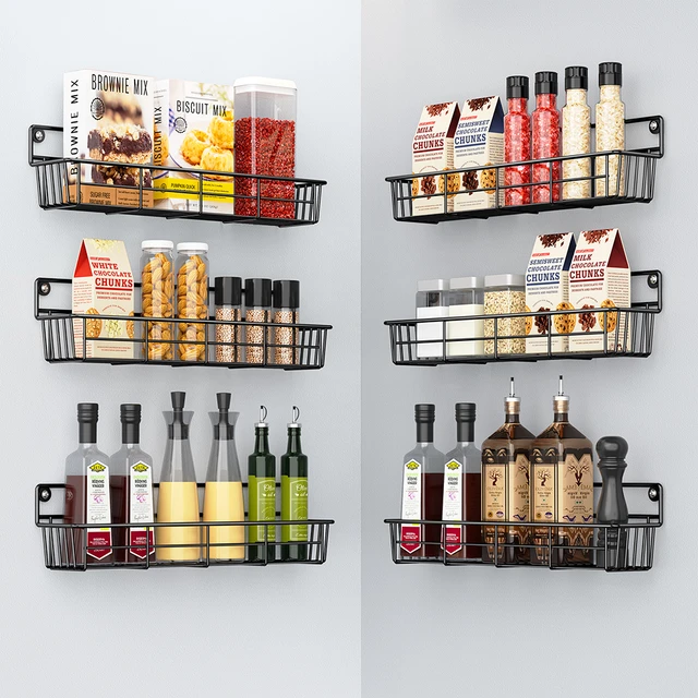  Mystozer Spice Rack Organizer Wall Mount, Hanging