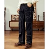 Red Tornado 14oz Indigo Denim Derrickman Work Pants Vintage Men Double Knee Jean 2