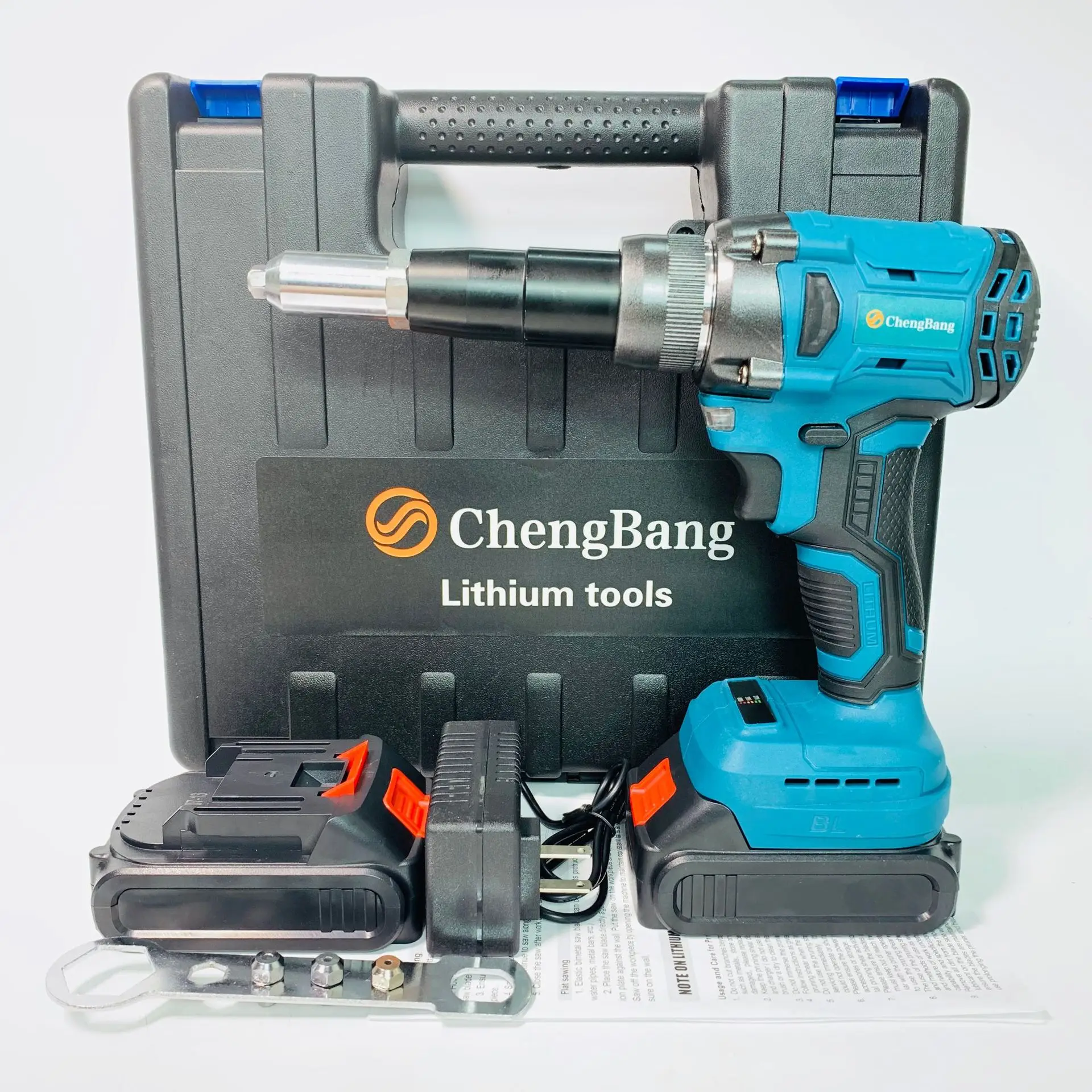 lithium electricity without ShuaLa riveting gun 03 b automatically refund rechargeable electric pull rivet gun nails