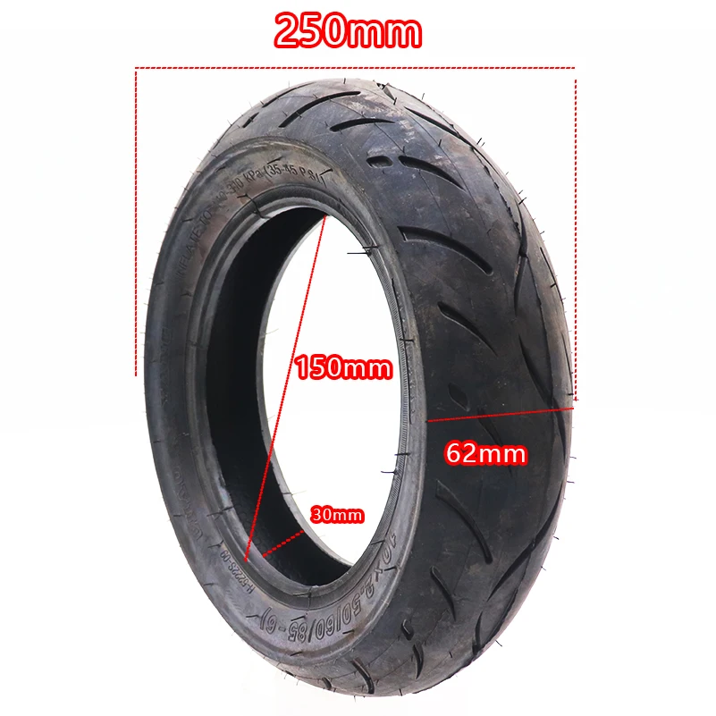 Super quality widening thickening and wearable tire CST 10X2.5 10x2.50 10 inch tire tube inner tube wheel for electric scooter
