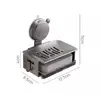 Durable Suction Cup Soap Holder Aluminum Alloy Punch-free Storage Shelf Wall Mounted Soap Rack Kitchen Bathroom Organizer 6