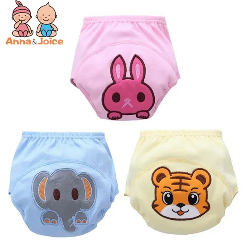 

25Pcs/Lot Baby Washable Diapers Children Reusable Underwear Cotton Breathable Training Pants